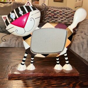 Cutest cat standing frame 4x6 by Allen Designs